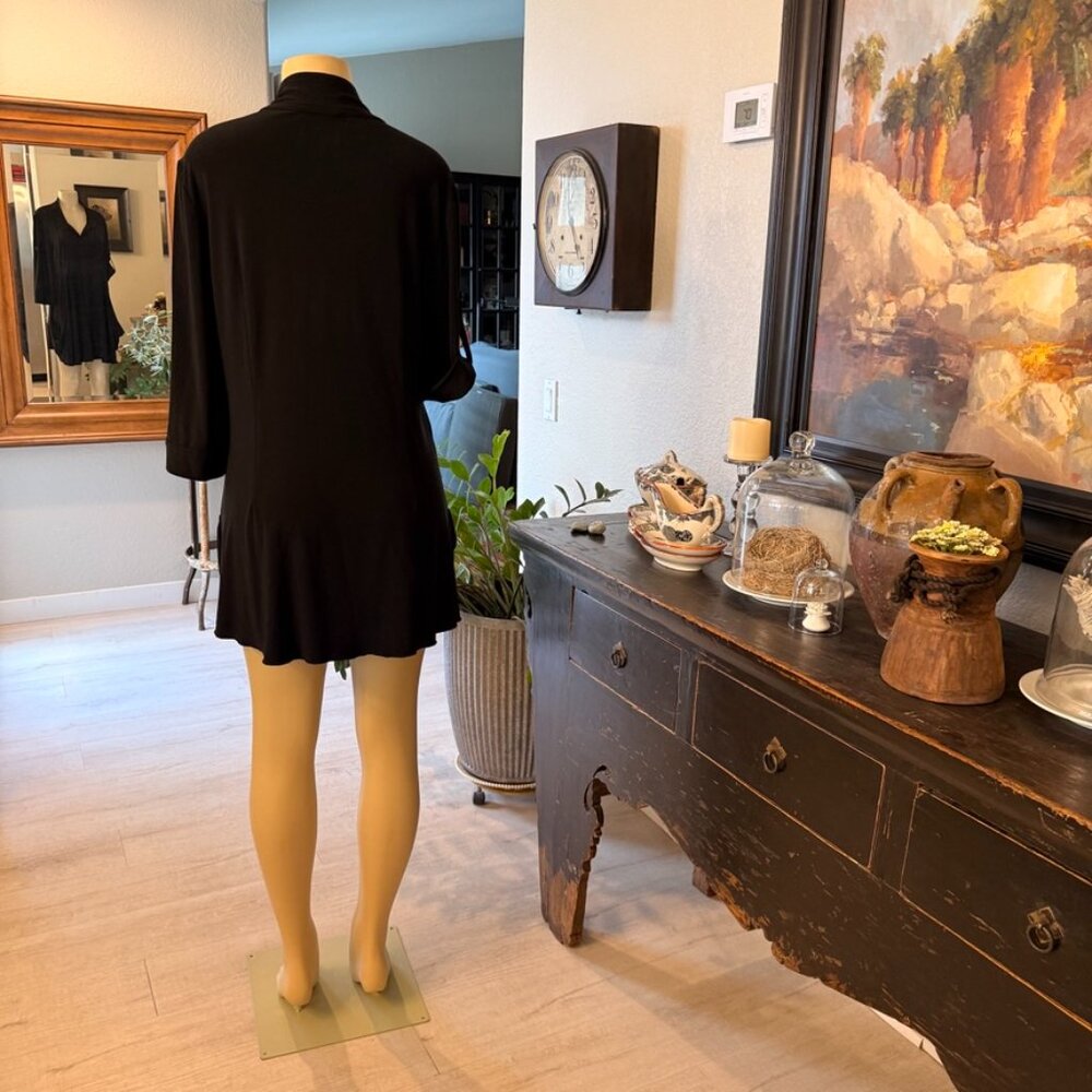 Joseph Ribkoff Black Mini Dress - Picture 9 of 9